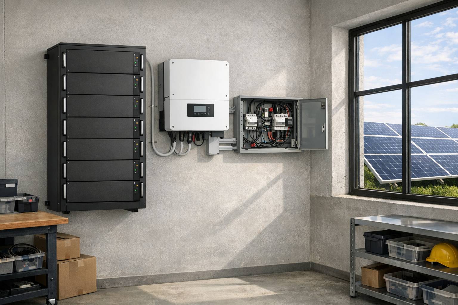 Baterías solares para negocios: cuándo convienen, cómo dimensionarlas y qué ahorro esperar